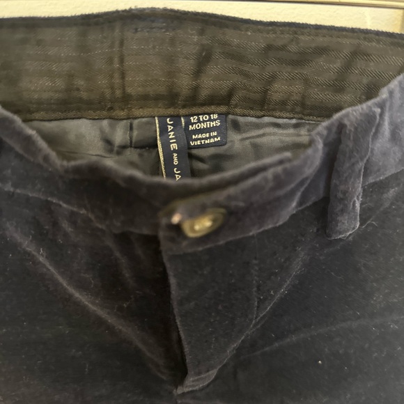 Janie and Jack Holiday Pants. - Picture 2 of 3